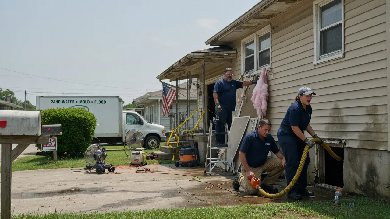 Water Damage Repair in Center Line, MI near me